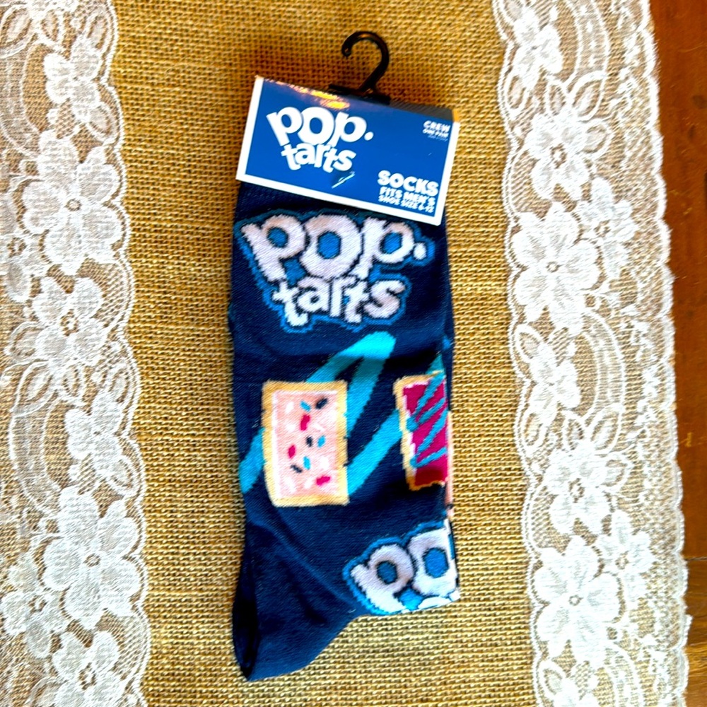 Crew Silly Crazy Funny Socks Pop Tarts Novelty